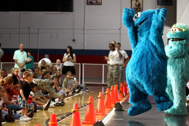 USO Sesame Street Tour 2012